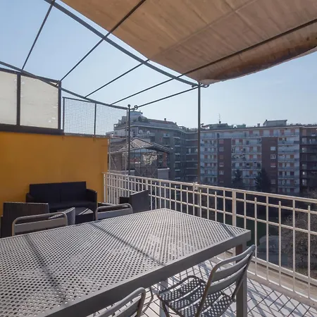 De Angeli San Siro Penthouse With Terraces Apartment Milan