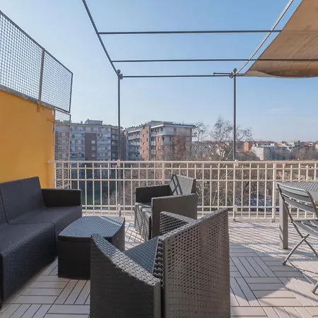 De Angeli San Siro Penthouse With Terraces Milan